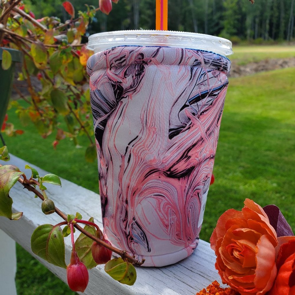 Pink Lemonade Coozie, Coffee Sleeve